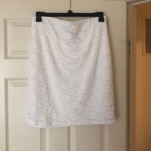 Work lace skirt
